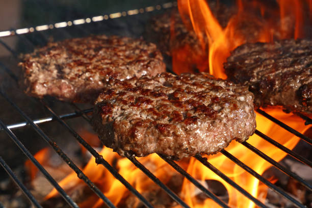 steaks hachés barbecue
